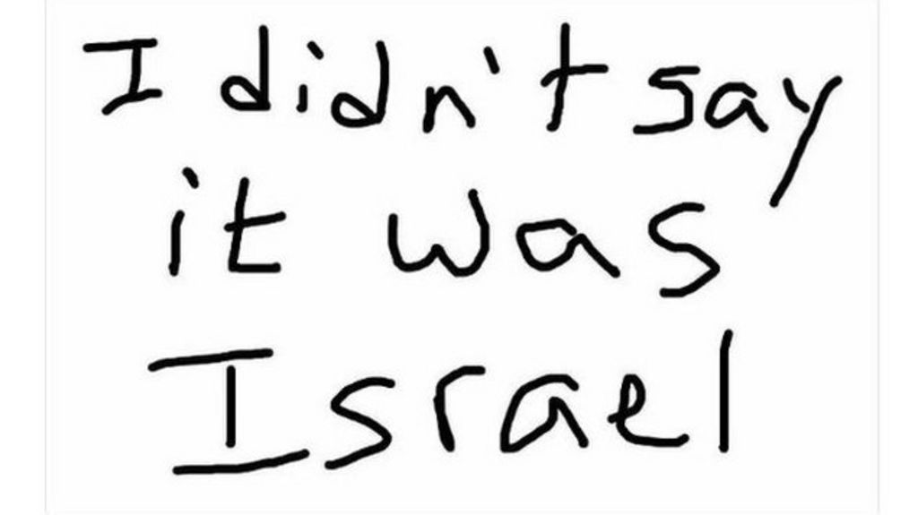 So Just What Did Trumps Note In The Western Wall Say Bbc News