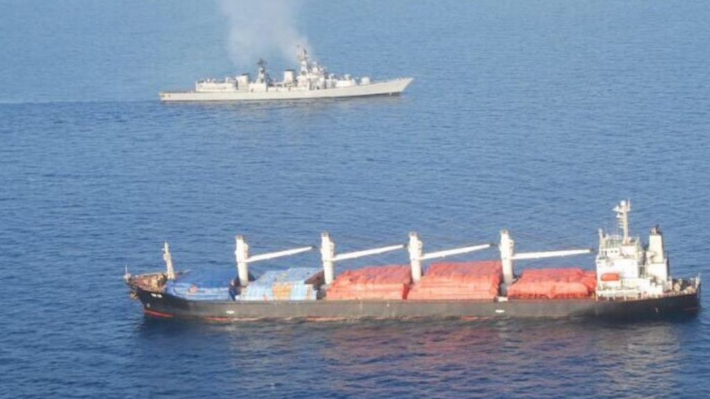 Hijacked ship's crew rescued from pirates near Somalia