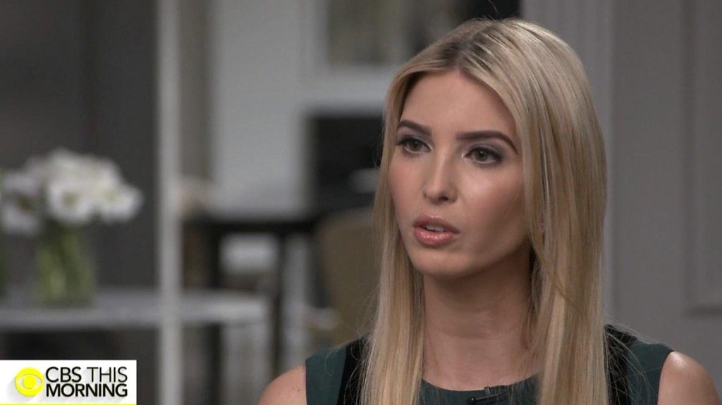 Ivanka: 'Where I disagree with my father, he knows it'