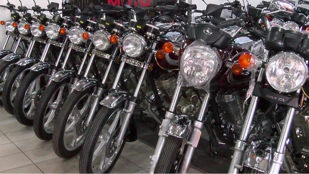 Motorbike sales help to fuel Togolese economy