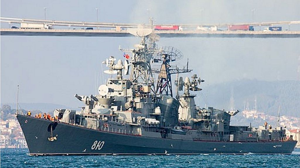 Russian warship fires warning shots at Turkish fishing ...