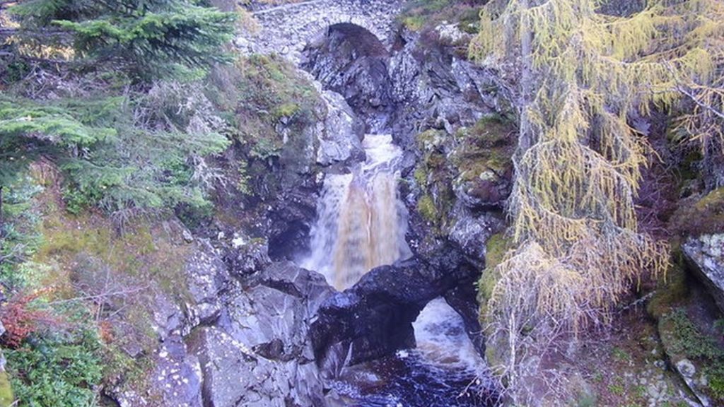 Search for person missing in Falls of Bruar