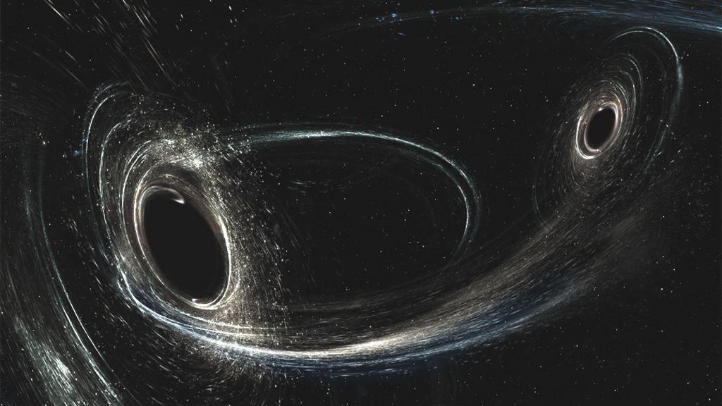 Движение черных дыр. Черная дыра в галактике Андромеда.
