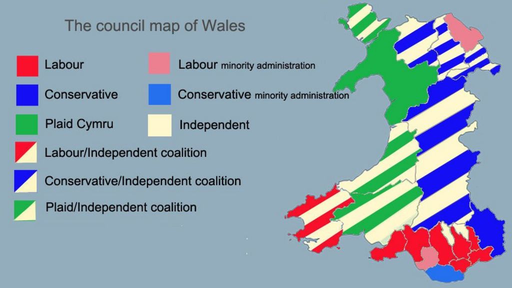 Local government Who is running Wales' 22 councils? BBC News