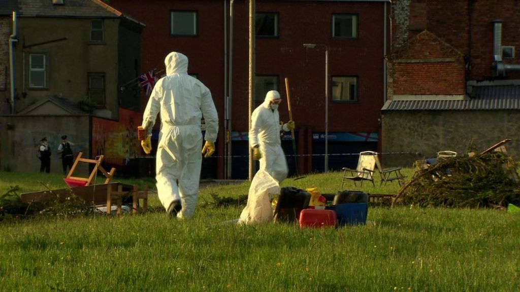 Boy critically ill after Shankill bonfire site incident