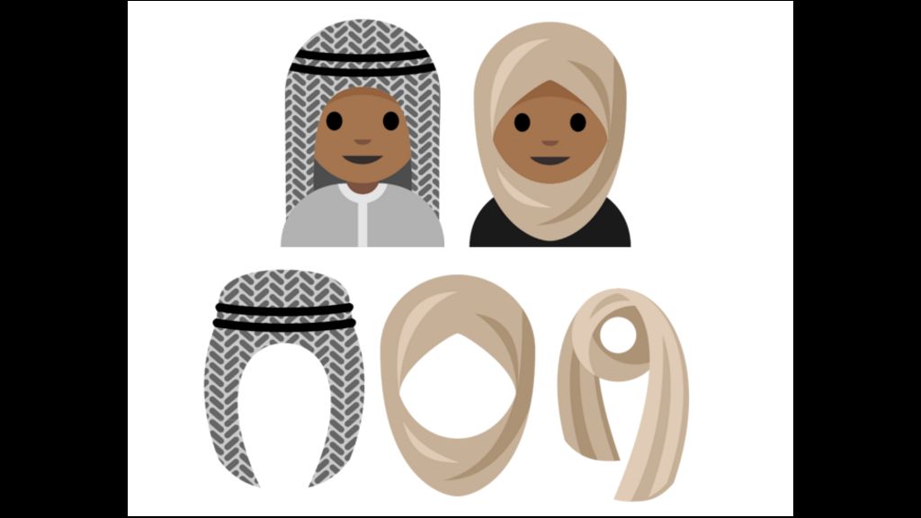 Headscarf emoji proposed by 15-year-old Saudi girl - BBC News