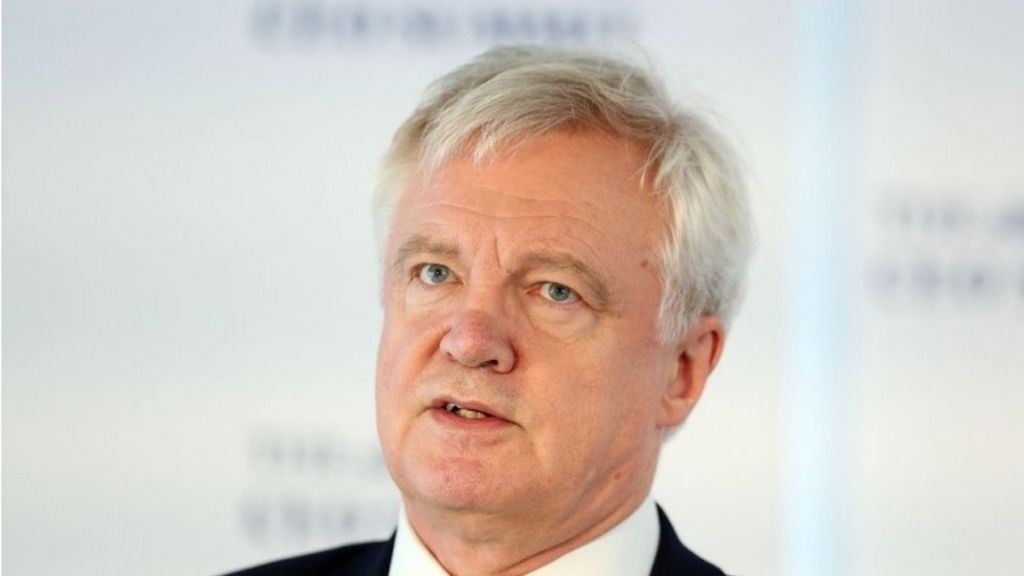 Theresa May has 'hamstrung' David Davis in Brexit talks - BBC News