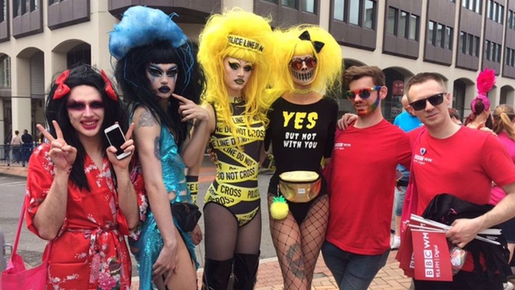 Silence for Manchester victims at Birmingham's Pride festival