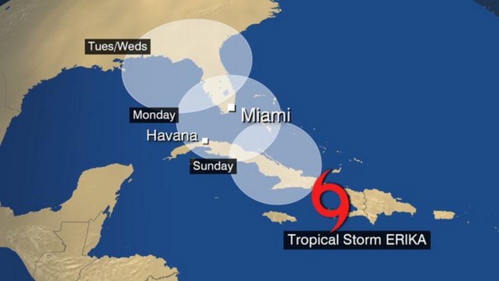 Tropical Storm Erika Kills At Least 20 In Dominica Bbc News