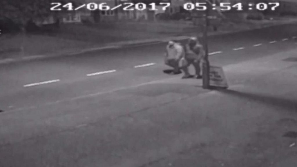 James Brindley stabbing: CCTV footage of suspects