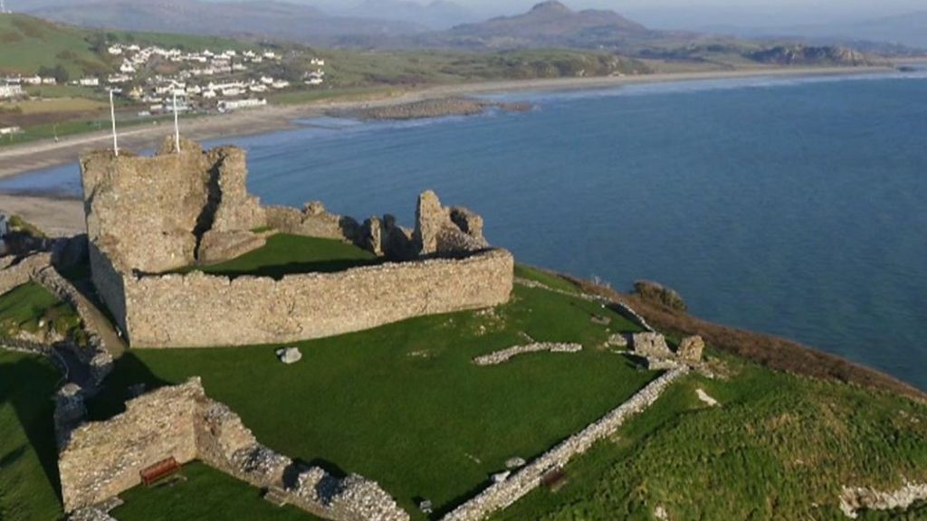 Criccieth Castle CGI reconstruction for new visitor centre