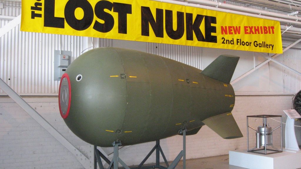 Nuclear weapon missing since 1950 may have been found bbc news