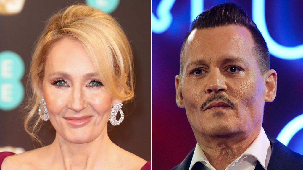 JK Rowling 'happy' about Depp casting