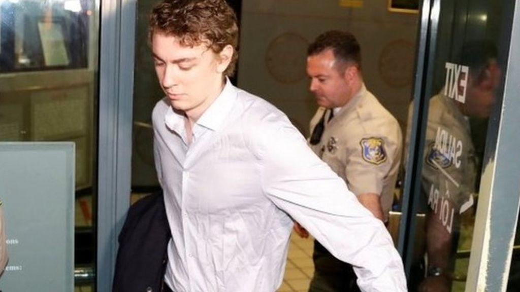 Brock Turner: Stanford sex attack swimmer freed from jail - BBC News