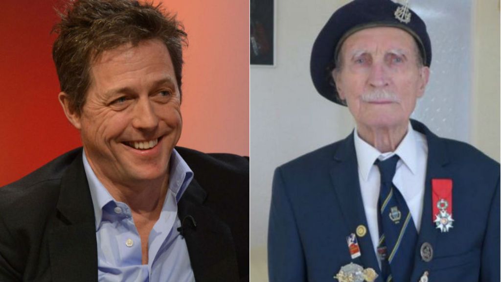 Hugh Grant offers £1,000 for return of WW2 veteran's medals