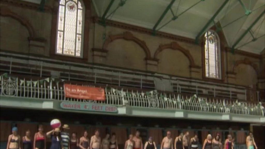 First public swim at Manchester's Victoria Baths in 25 years