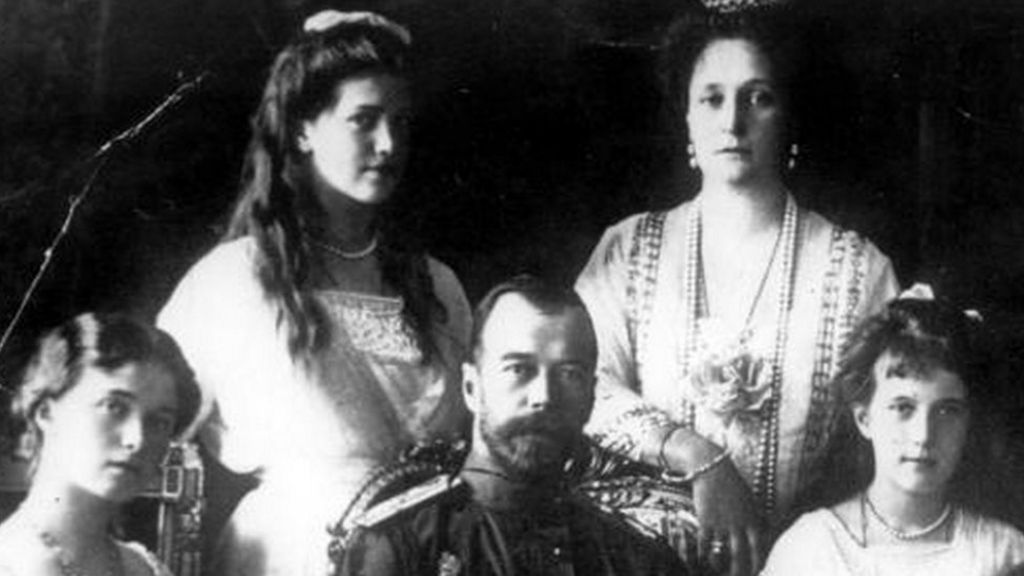 Russia Exhumes Bones Of Murdered Tsar Nicholas And Wife Bbc News