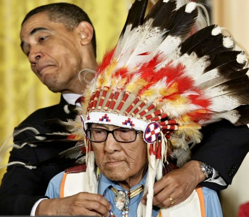 Native American Chief Joe Medicine Crow Dies Aged 102 Bbc News 