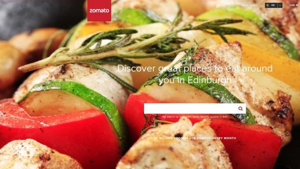 India's Zomato says data from 17 million users stolen
