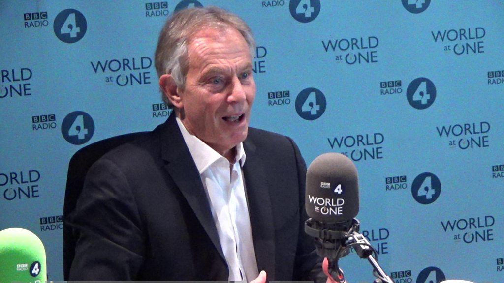 Tony Blair says Brexit issue has tempted him to return to politics