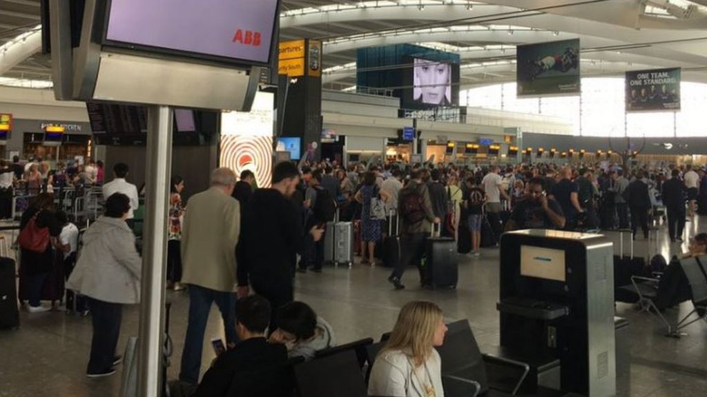 BA delays: 'Absolute chaos' at Heathrow