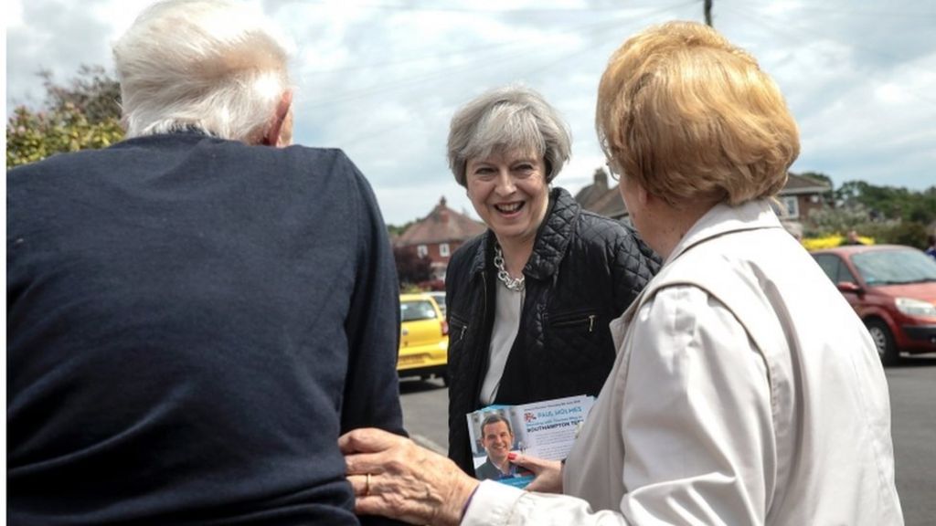 General election 2017: May targets Labour's 'deserted' voters