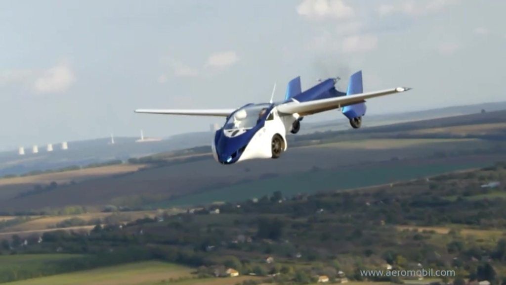 Flying car: One way to beat traffic