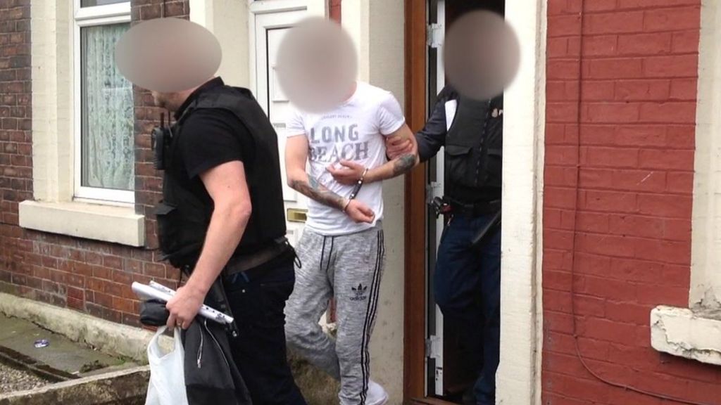 Eight held in Lancashire, Gateshead and Evesham trafficking raids