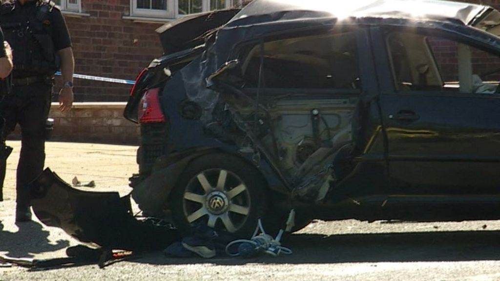 Chilwell armed police respond to road crash