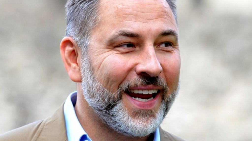 David Walliams visits Manchester attack victim's school