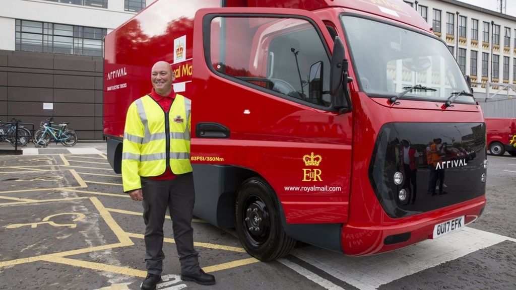 Royal Mail's new electric vans unveiled BBC News