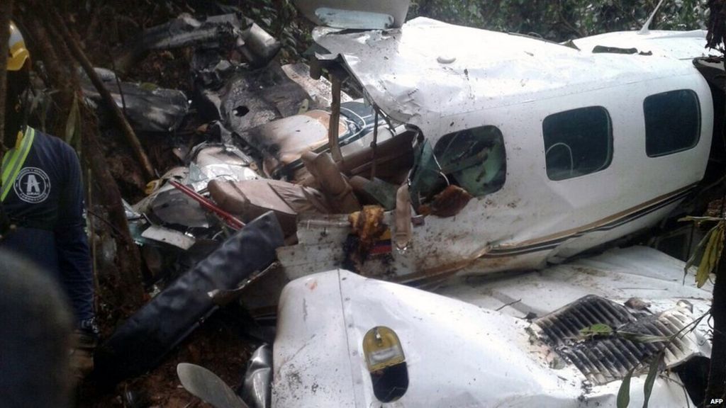 Miraculous plane crash survivors BBC News