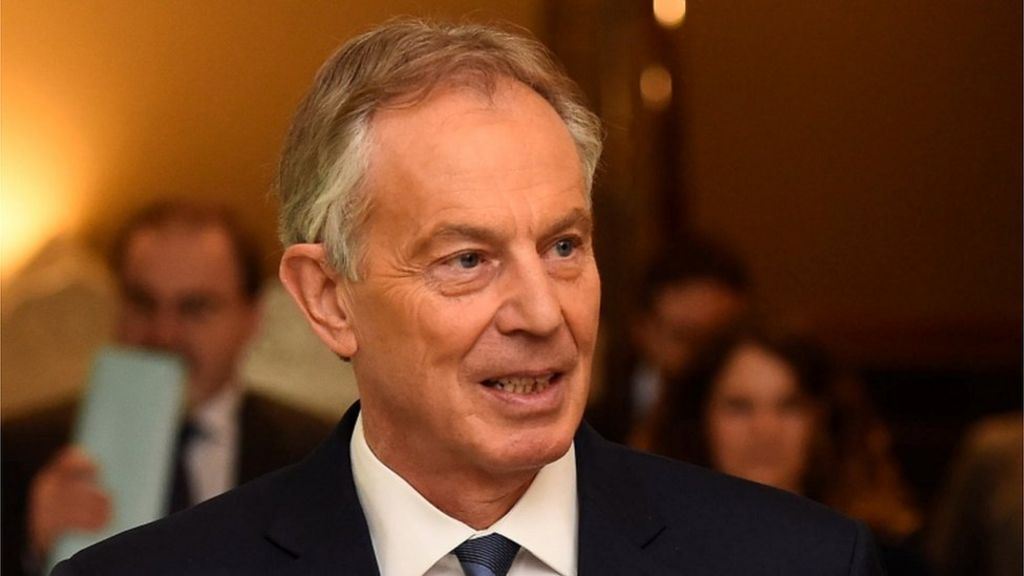 Tony Blair: Hard Irish border would be 'disaster' - BBC News