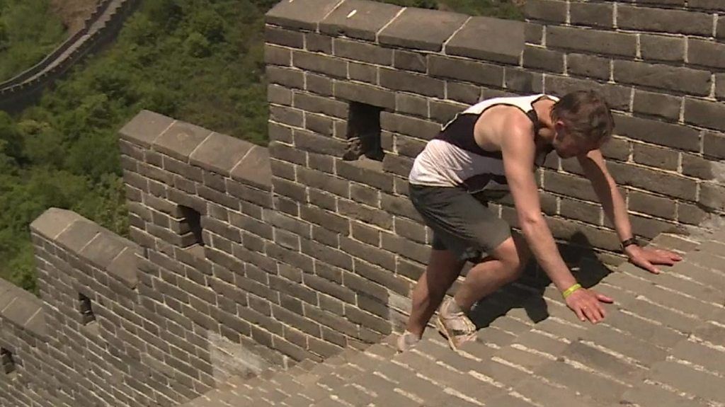 China's Great Wall marathon looks really painful