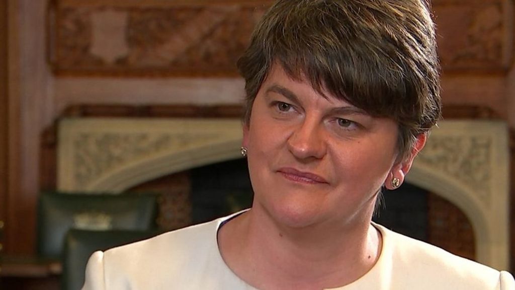 DUP leader Arlene Foster: 'Very good discussions'
