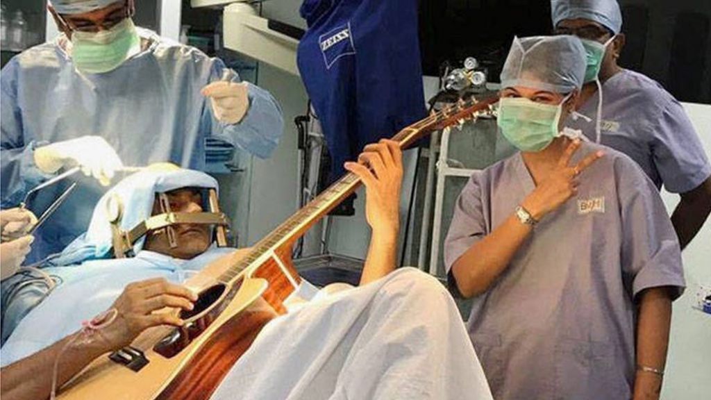 Man Plays Guitar During Brain Surgery and Makes Full Recovery in India