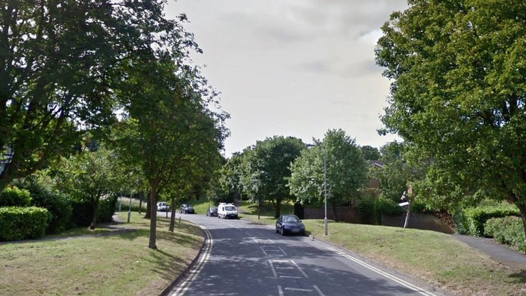 Girl killed as car crashes into teenagers in Croydon - BBC News