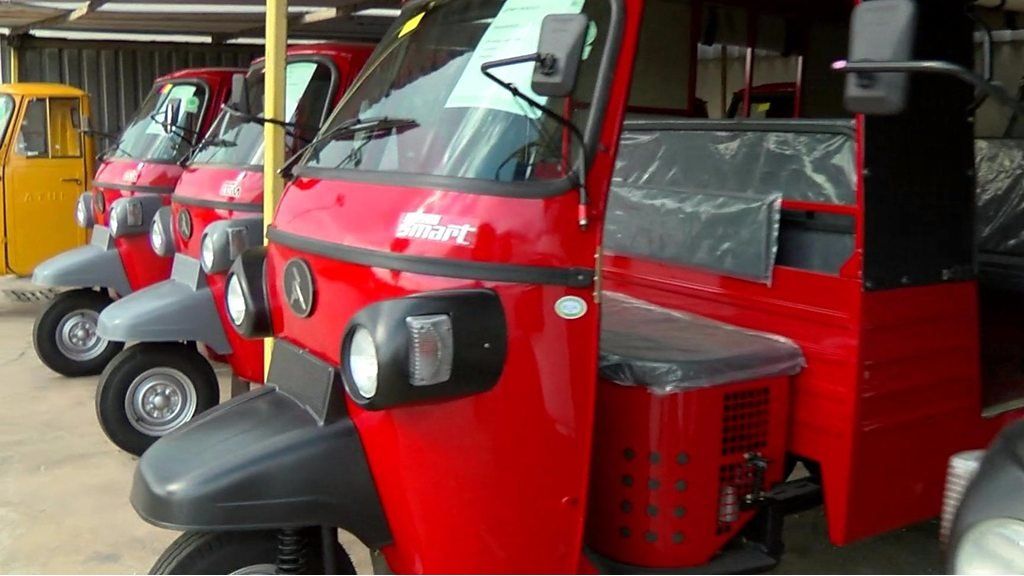 India exports tuk-tuks or 'auto rickshaws' to Africa