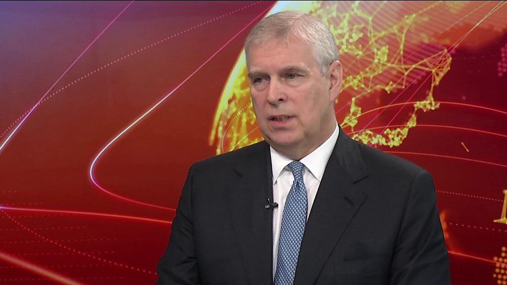 Prince Andrew: Brexit glass half full