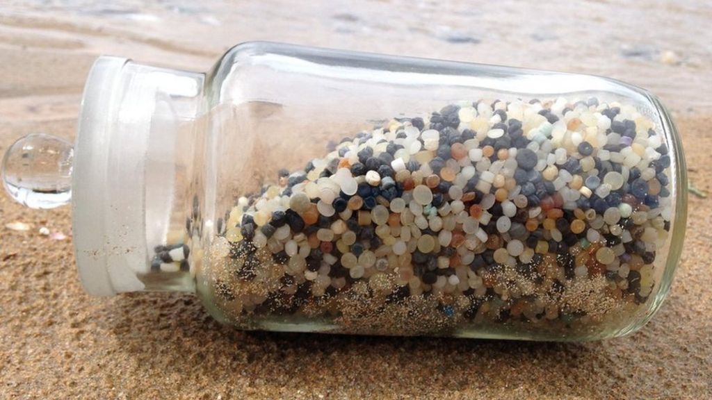 Plastic 'nurdles' found littering UK beaches BBC News
