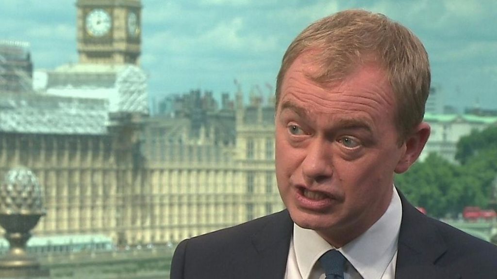 General election 2017: Lib Dem leader pushed on Brexit