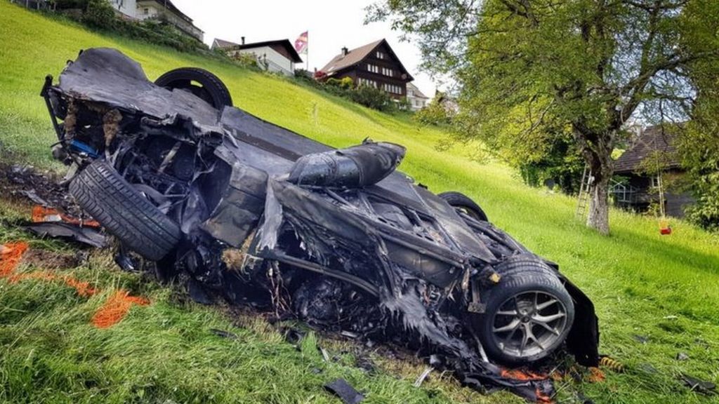 Richard Hammond injured in Swiss crash