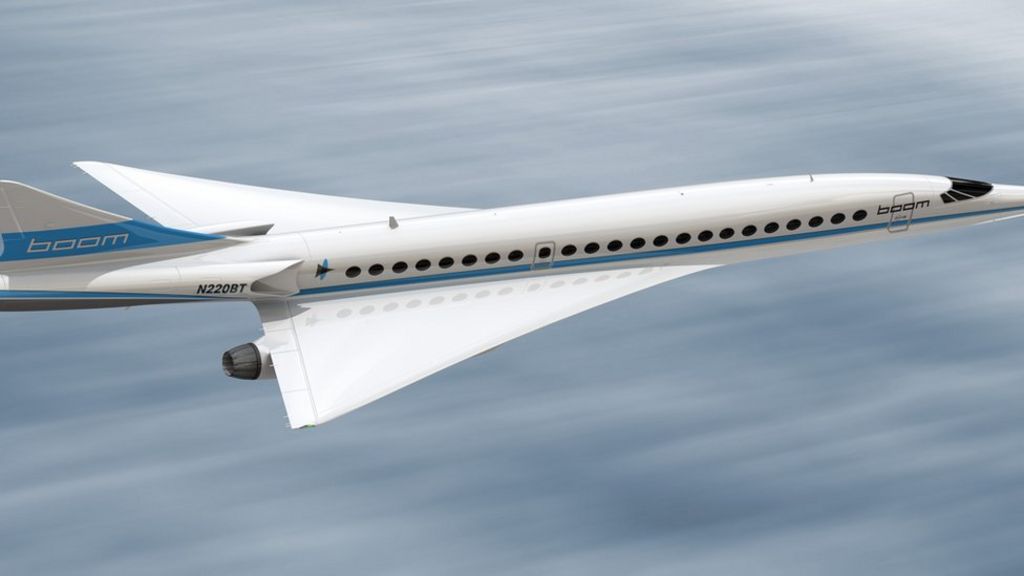 'Quiet Concorde' aims to revive supersonic air travel - BBC News