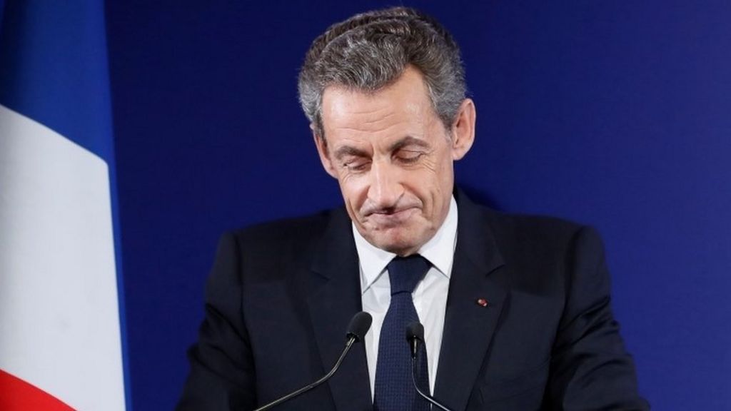 France Sarkozy: Ex-president Exits After Defeat - BBC News