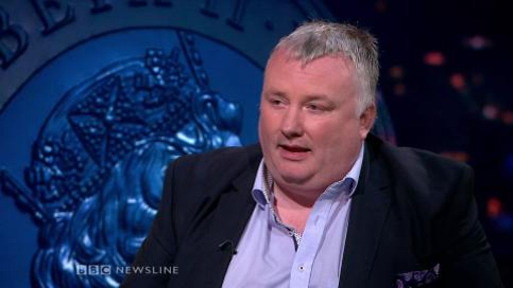 Stephen Nolan discusses his pay on BBC Newsline