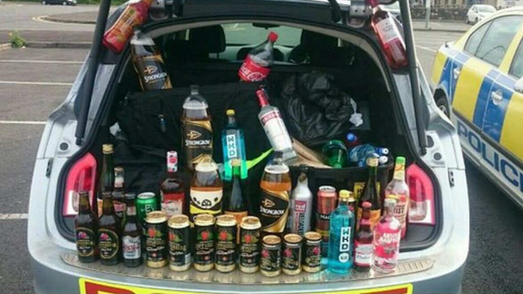 PSNI seize drugs and alcohol from teens