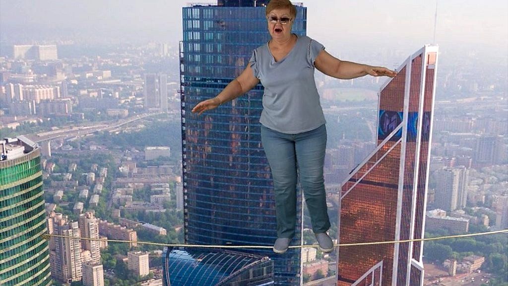 Is this Russia's green screen queen?