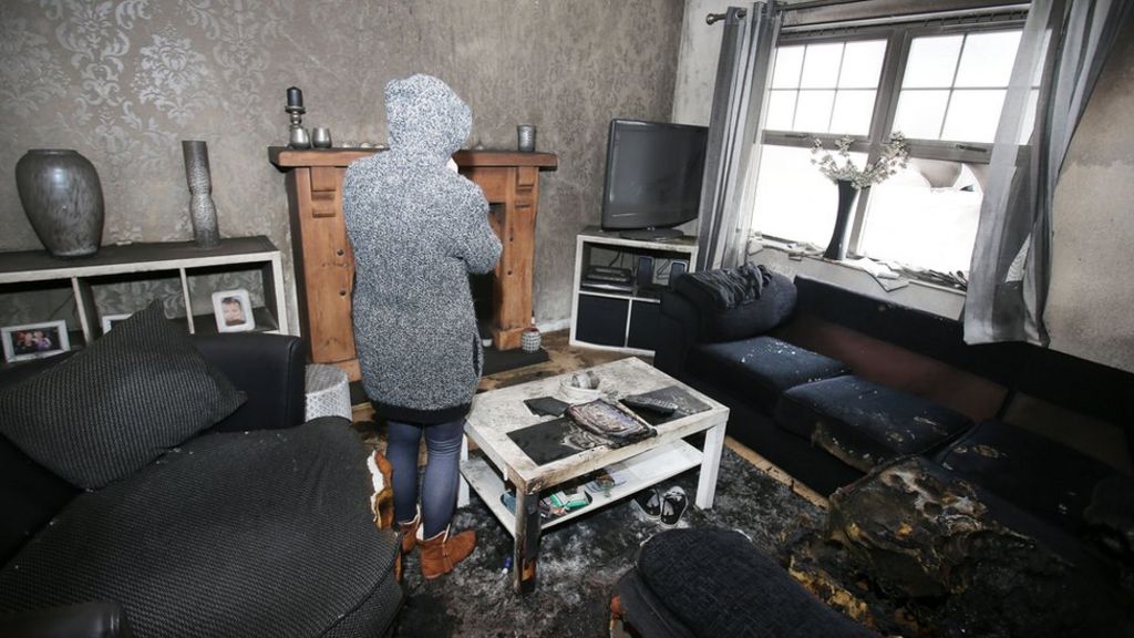 Larne attacks: Woman and son feared being 'burnt to death'