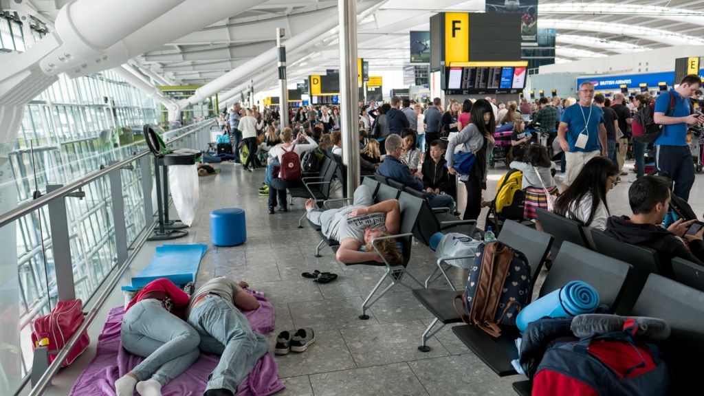 British Airways flight chaos lessens after weekend of disruption