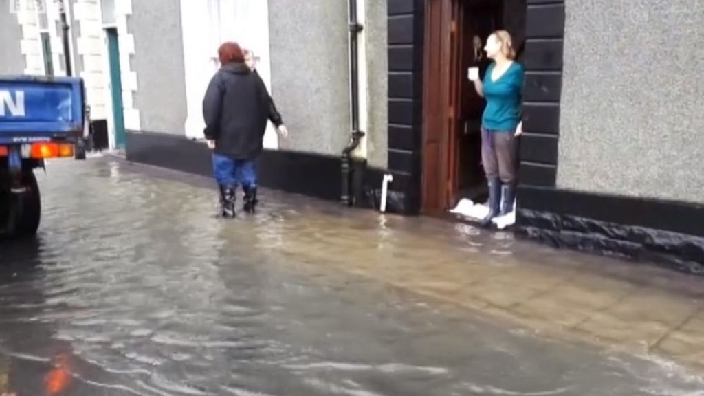 Llanrwst 'flooding could have been prevented' BBC News